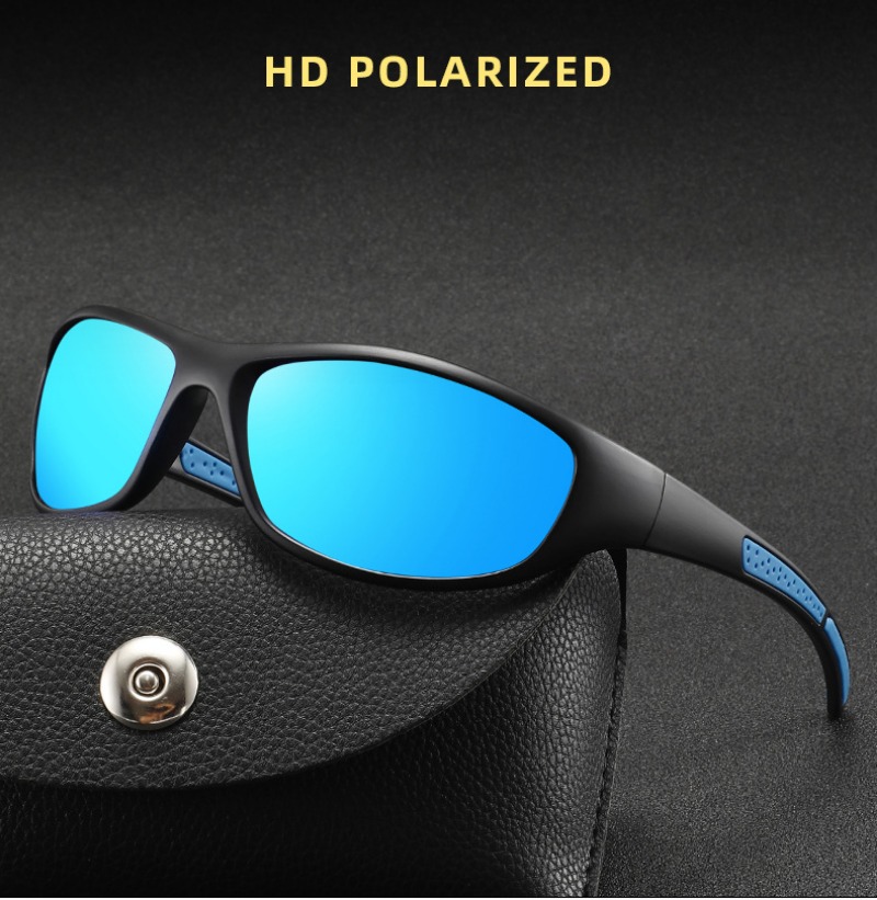 Sunglasses Polarized Men - 1 個アウトドアスポーツ偏光ゴーグルサングラス女性男性用高級ヴィンテージサングラス人気のパンクスキー防風シェード
