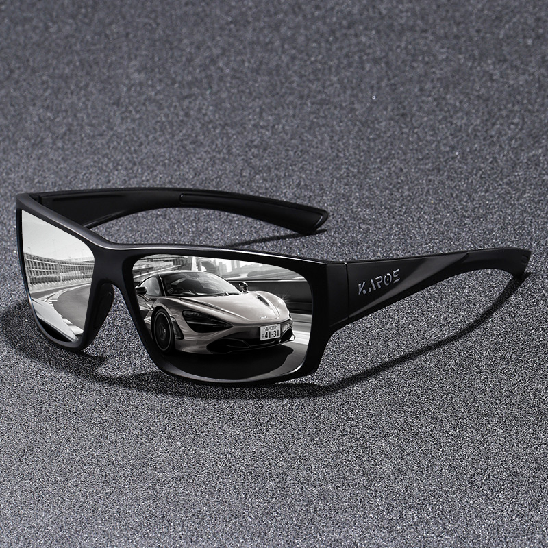 Sunglasses Polarized Men - KAROS 偏光シェード UV400 保護機能付き ファッション性の高い外観 女性