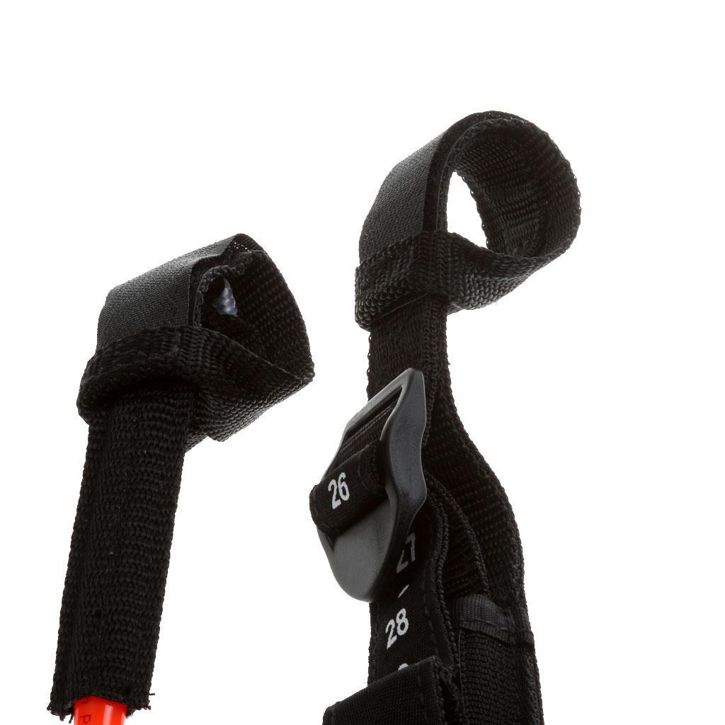 Men Accessories Online - ウィンドサーフィンアクセサリー 調節可能なハーネスライン TPU スライドオンノンスリップパッド オレンジ 22～28インチ
