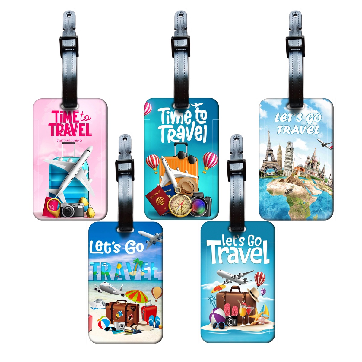 Mens Accessories Style - トラベルスタイル荷物タグ男性女性旅行荷物ラベルクラシックスーツケースIDアドレスホルダーポータブル手荷物搭乗券ギフト