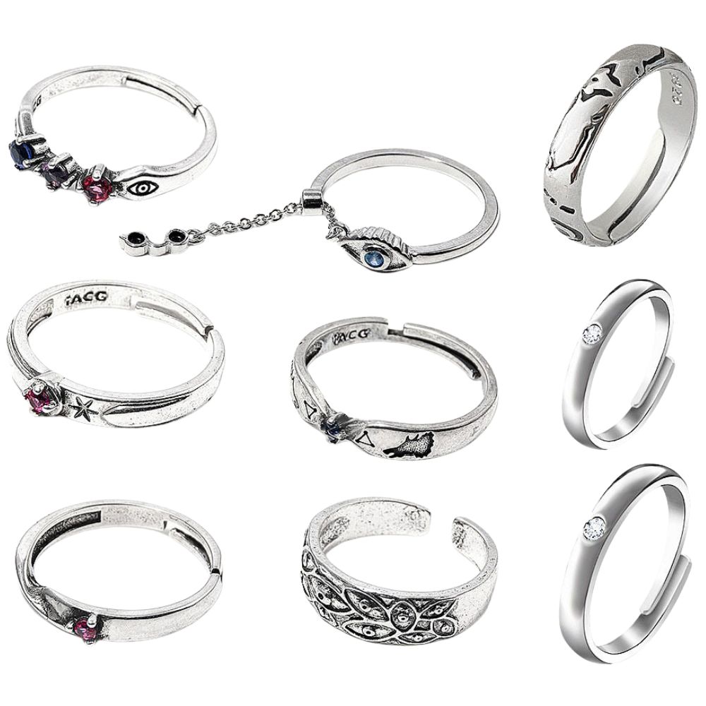 アニメ JJK リング Yuta Okkotsu コスプレ男 - Men Accessories Ring のレビューと価格