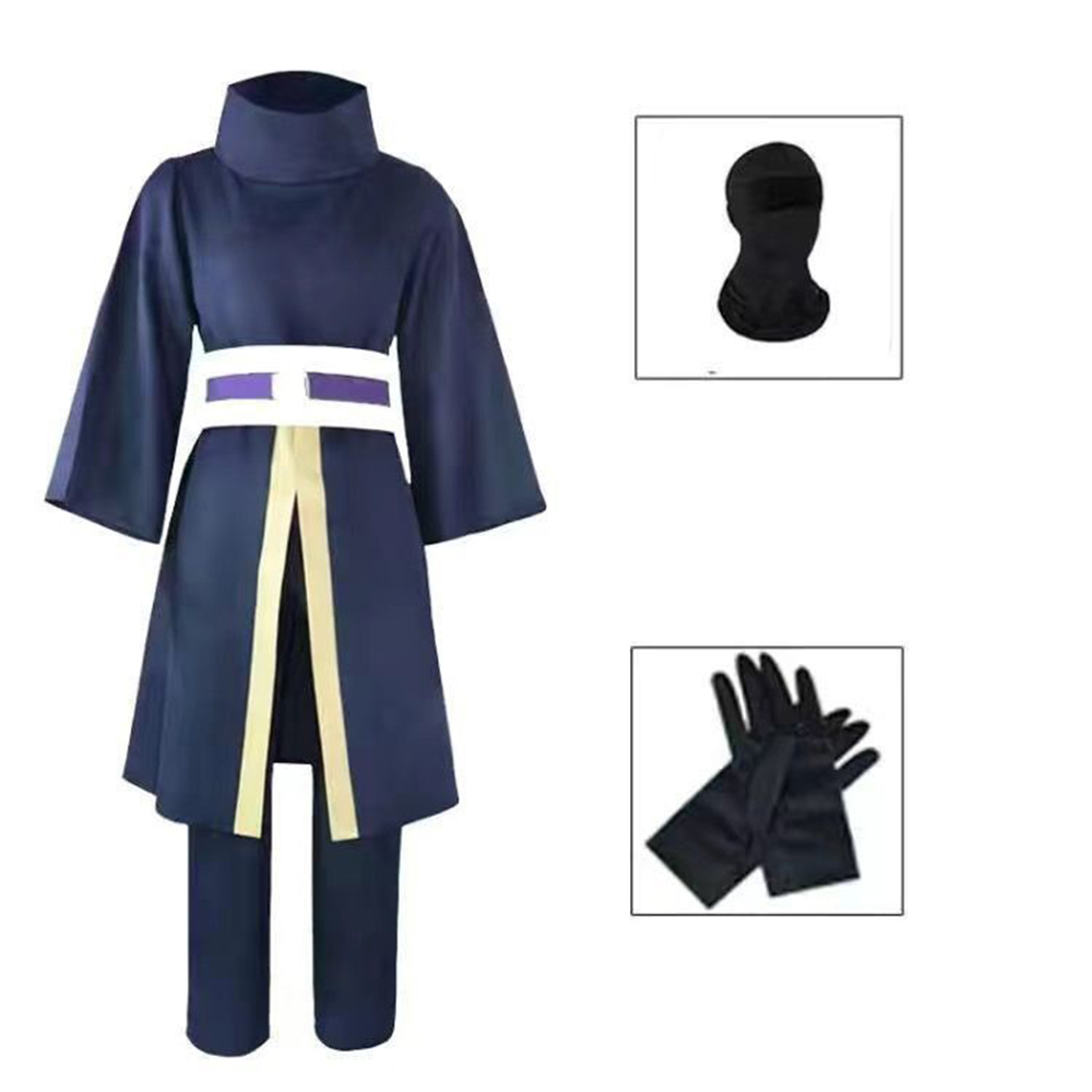 アニメうちはオビトコスプレ衣装ハロウィンコスチューム女性男性 - Men'S Kimono Accessories のレビューと価格