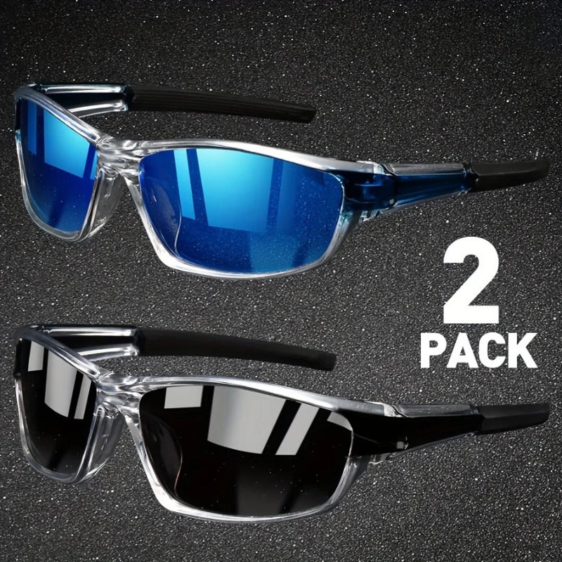 1/2 個スポーツサングラス男性用軽量ナイトビジョン男性シェ - Sunglasses Polarized Men のレビューと価格