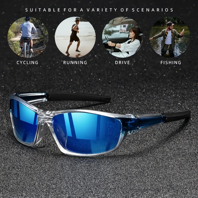 1/2 個スポーツサングラス男性用軽量ナイトビジョン男性シェ - Sunglasses Polarized Men のレビューと価格