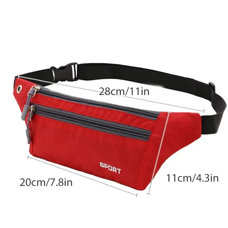 男性と女性のための多機能ナイロンチェストバッグ,ランニング, - Men Accessories For Travel のレビューと価格