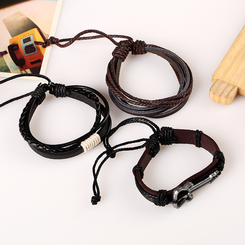 ヒップホップロックジュエリーブレスレット腕輪ファッションギタ - Men Accessories Singapore のレビューと価格