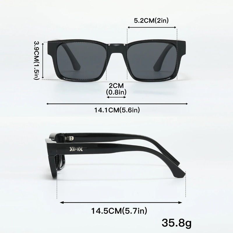 品質の高いメンズスクエア偏光サングラス、メタルコアサングラス - Sunglasses Polarized Men のレビューと価格