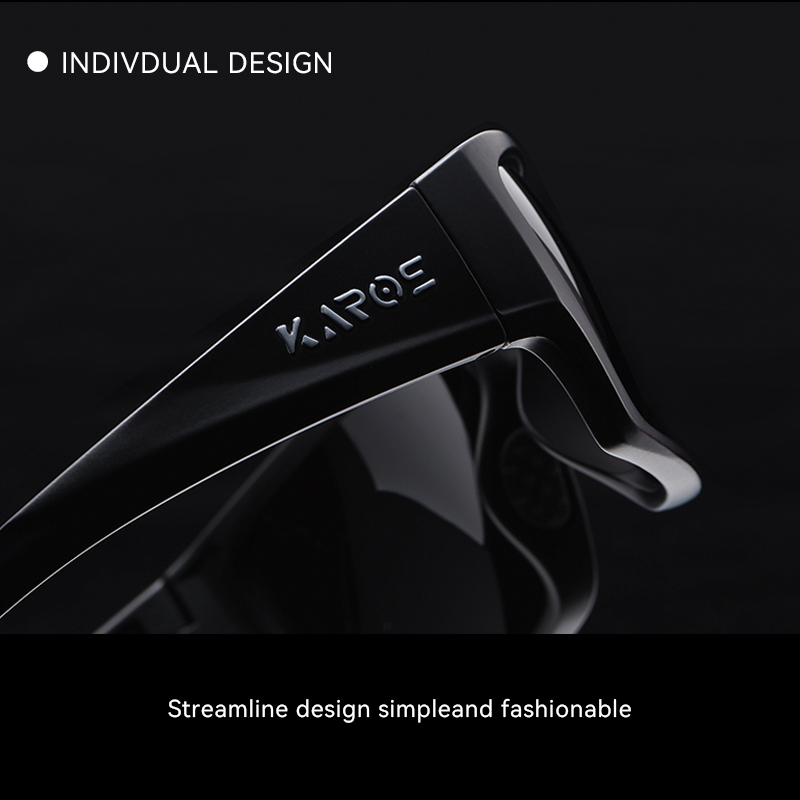 KAROS 偏光シェード UV400 保護機能付き ファッシ - Sunglasses Polarized Men のレビューと価格