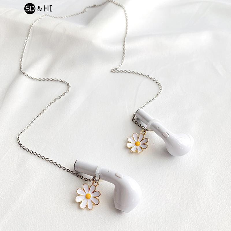 女性と男性のための紛失防止ワイヤレスイヤホン,絶妙なデイジー - Men'S Accessories Chain のレビューと価格