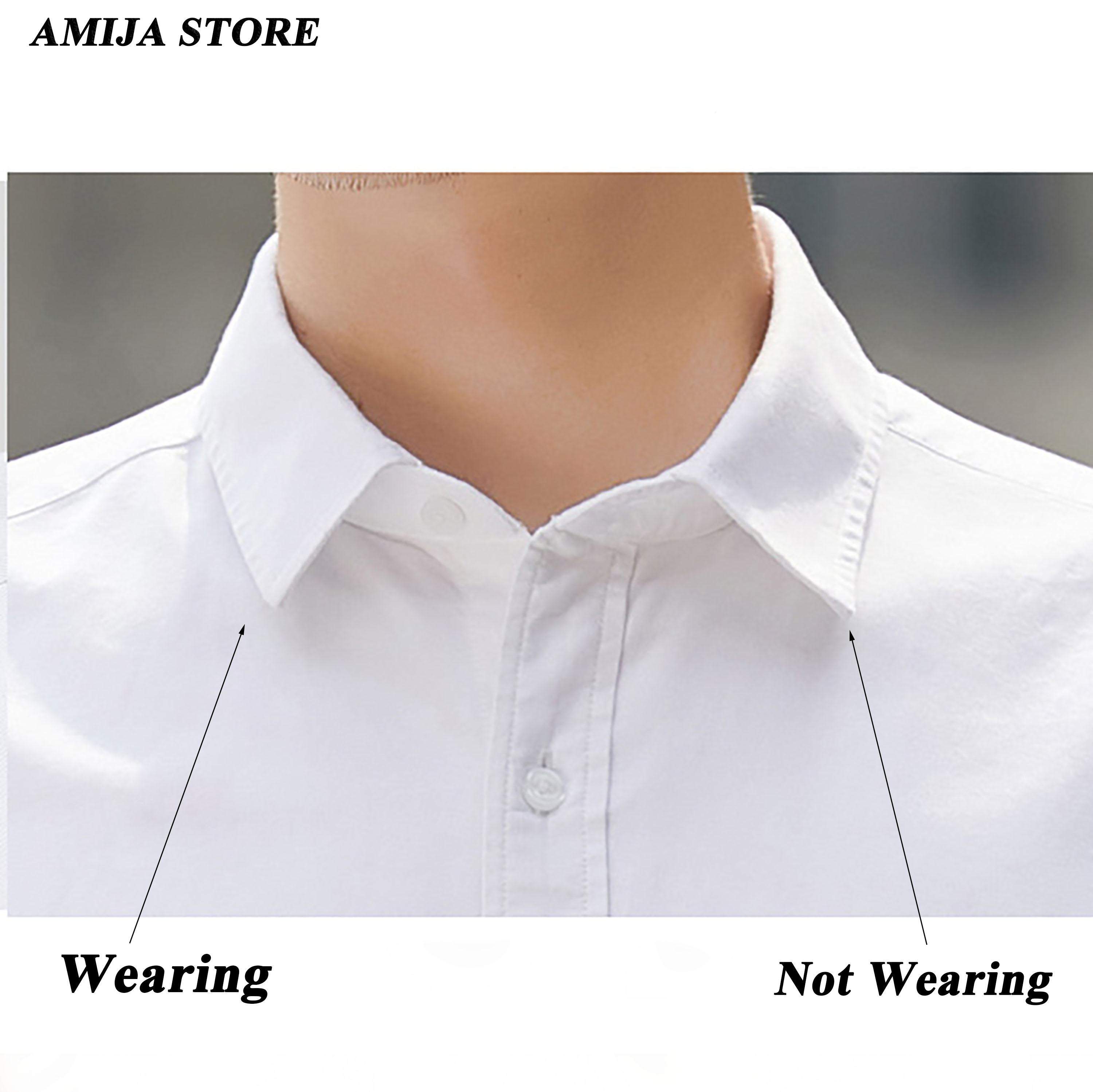 男性用ステンレスカラー,2個,仕事用,パーティードレスアクセ - Men Accessories Unique のレビューと価格