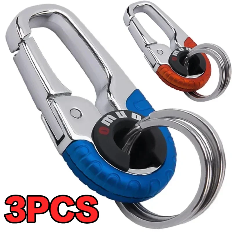 キーホルダーバックル男性ステンレス鋼キーリングキーチェーンフ - Men Accessories All のレビューと価格