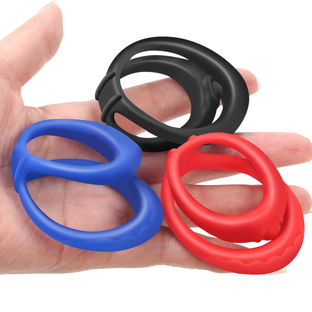 男性用遅延射精勃起ペニスリング、セックスショップのおもちゃ、 - Men Accessories Shop のレビューと価格