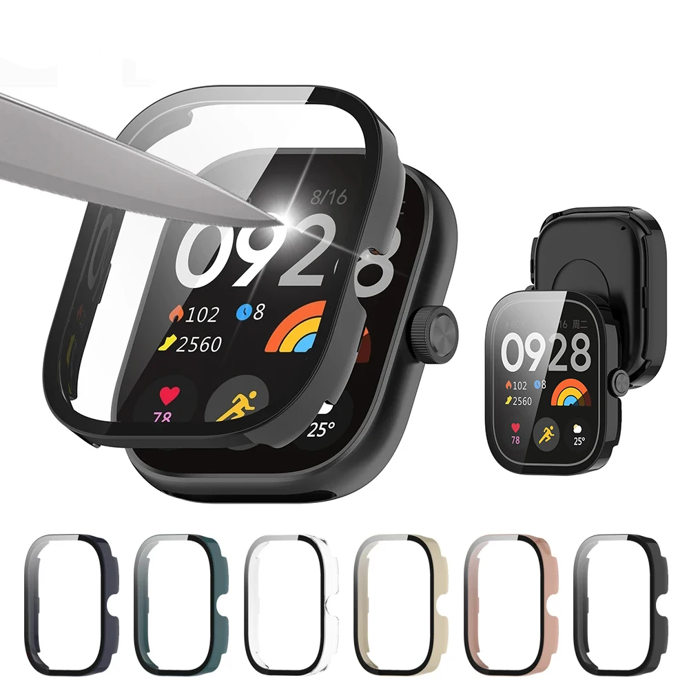 強化ガラス + ケース Xiaomi Redmi Watch - Men Accessories All のレビューと価格