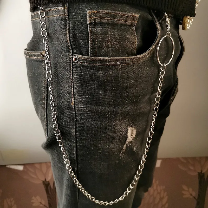 レイヤーメタルベルトチェーンパンクフックメタルウエストウォレ - Men'S Accessories Chain のレビューと価格