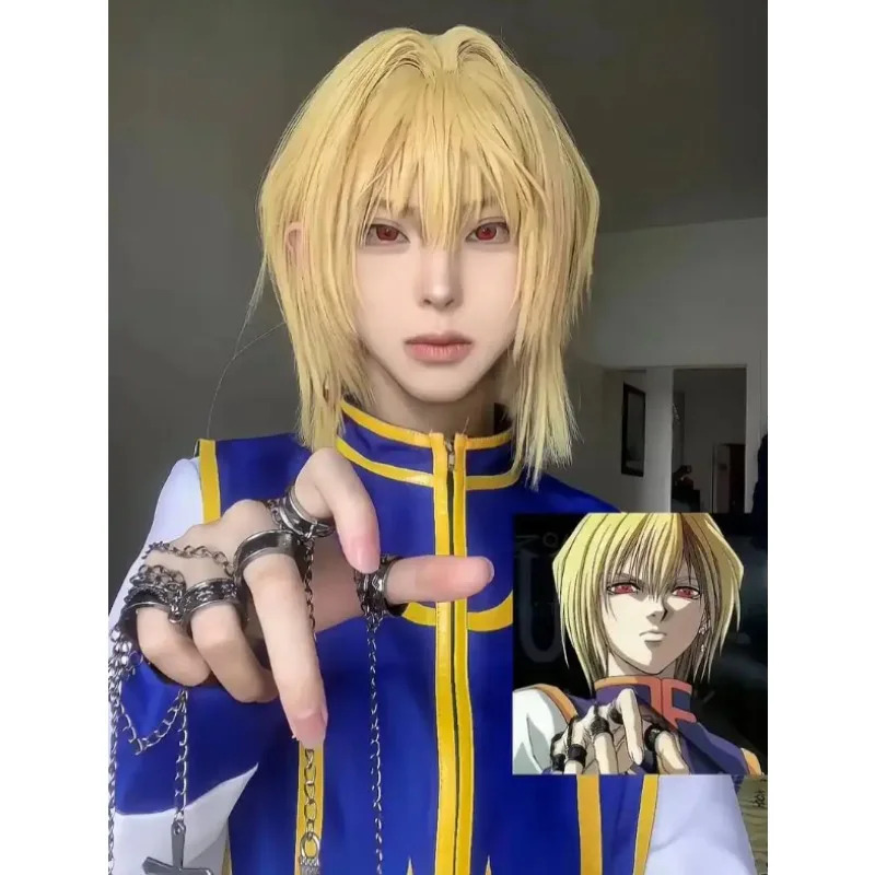 アニメハンター × ハンタークラピカコスプレ衣装クラピカブル - Men'S Kimono Accessories のレビューと価格