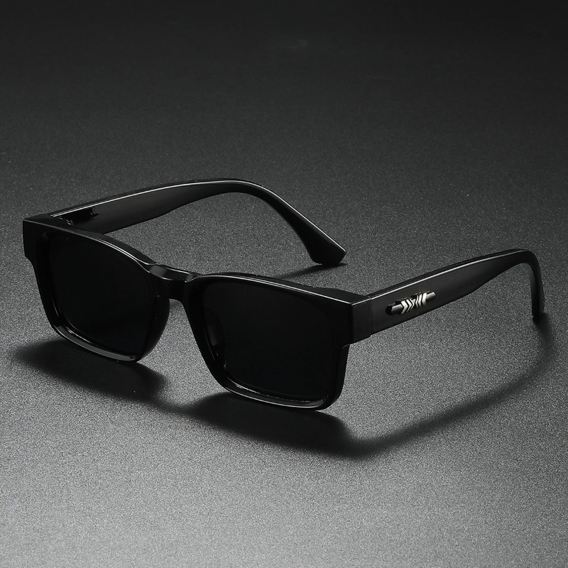 品質の高いメンズスクエア偏光サングラス、メタルコアサングラス - Sunglasses Polarized Men のレビューと価格