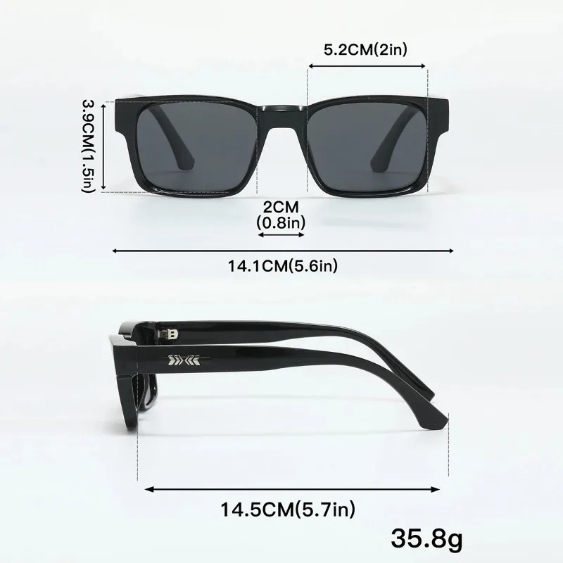 品質の高いメンズスクエア偏光サングラス、メタルコアサングラス - Sunglasses Polarized Men のレビューと価格