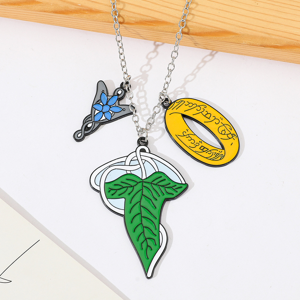 ロード・オブ・ザ・リング エルフネックレス ファッション ク - Men Accessories Necklace のレビューと価格
