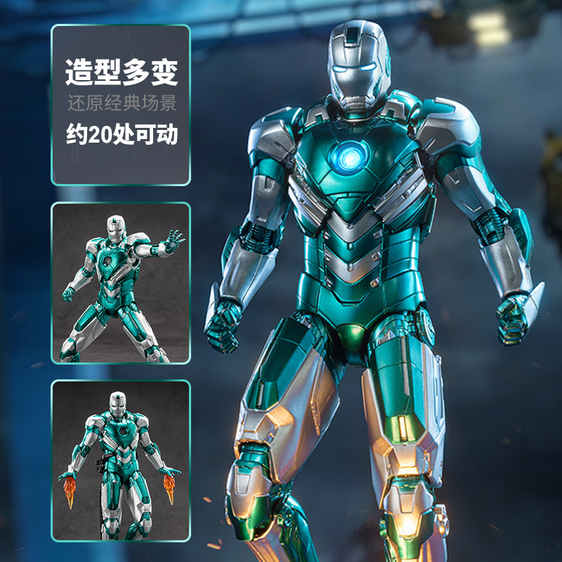 ZD Toys アベンジャーズ アイアンマン 1/10 18 - Men Accessories Mk のレビューと価格