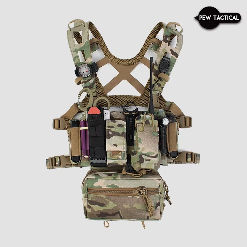Pew 戦術 Molle 戦術チェストリグフロントパネル S - Men Accessories Mk のレビューと価格
