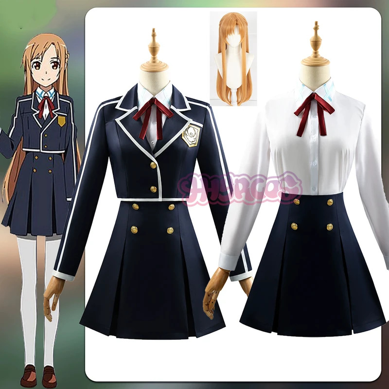 アニメソードアートオンライン結城アスナ衣装制服女性男性ハロウ - Men Accessories Online のレビューと価格