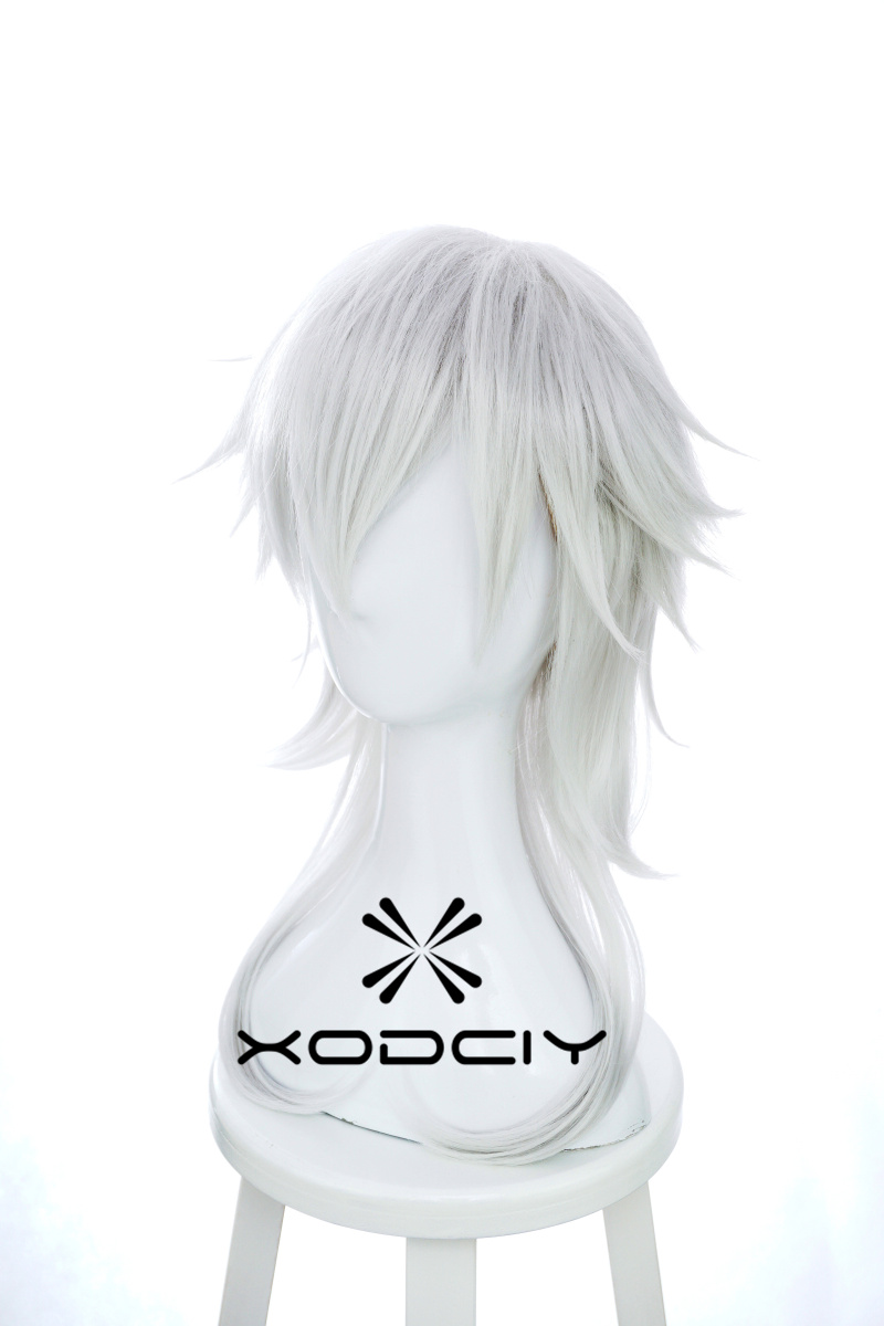 アニメ刀剣乱舞オンライン鶴丸国永ウィッグコスプレ衣装男性 & - Men Accessories Online のレビューと価格