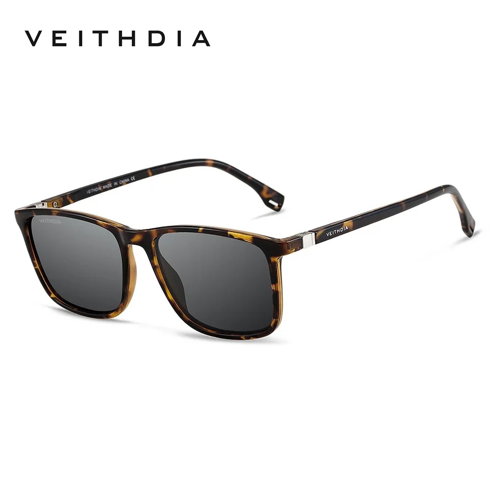 VEITHDIA ブランドスクエアファッションサングラス T - Sunglasses Polarized Men のレビューと価格