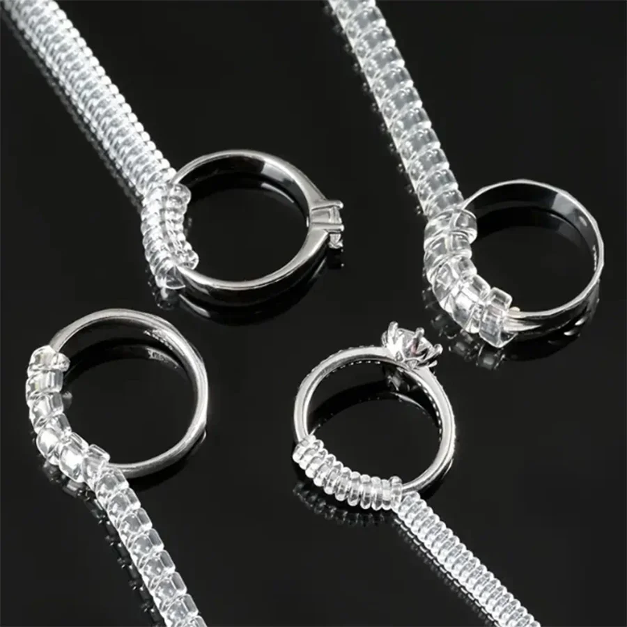 4/8個-リングサイズ調整器-目に見えないリングプロテクター - Men Accessories Ring のレビューと価格