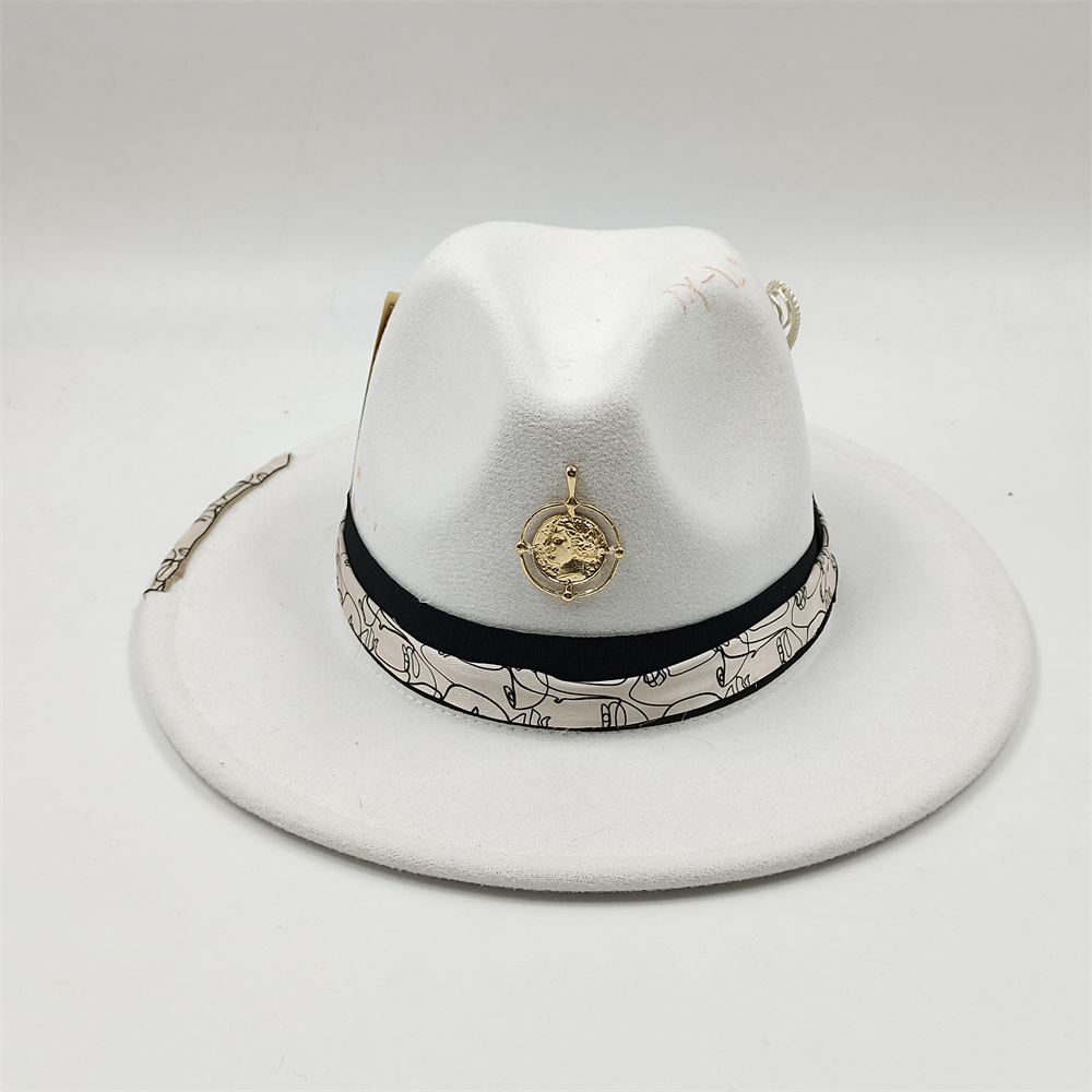 手縫いフェドーラ帽ジャズハット男性と女性のトランプアクセサリ - Men Accessories Shop のレビューと価格