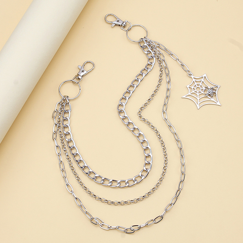 男性と女性のためのパンクメタルパンツチェーン、ヒップホップウ - Men'S Accessories Chain のレビューと価格