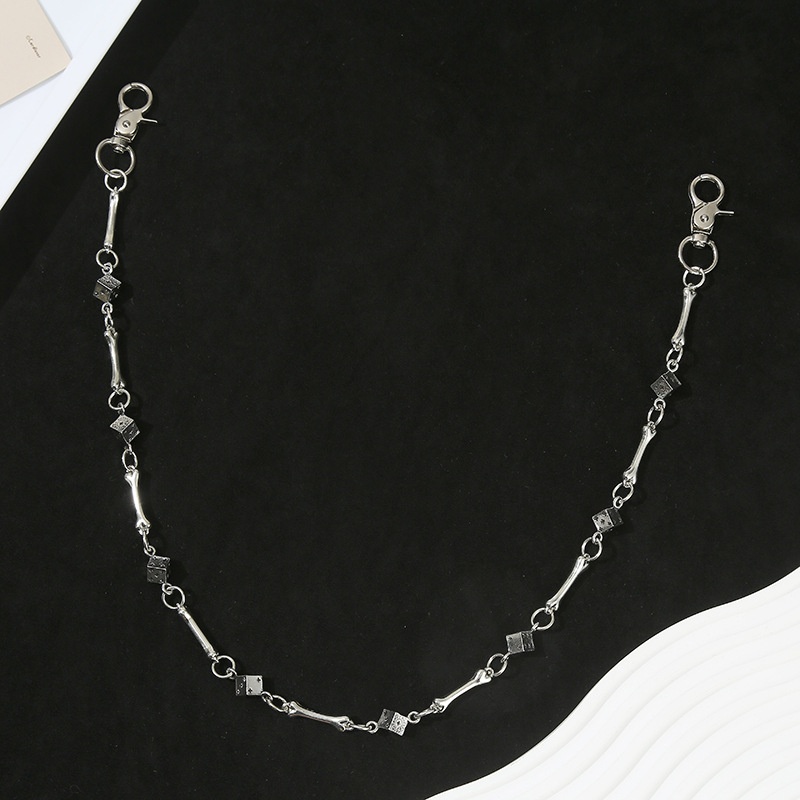 パンクロック・ヒップホップ・ユニセックス・ドッグボーン・ダイ - Men'S Accessories Chain のレビューと価格