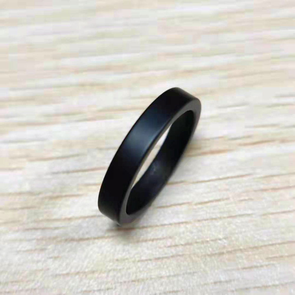 少量卸売 4 ミリメートルマットブラックセラミックリング男性 - Men Accessories Shop のレビューと価格